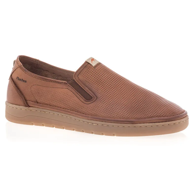 Zapatos confort hombre marrón