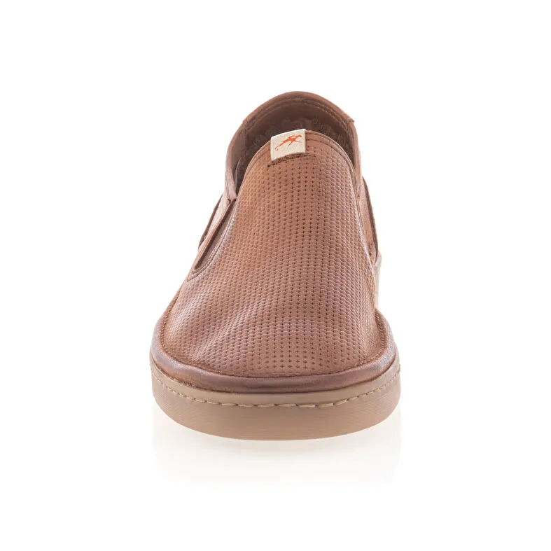 Zapatos confort hombre marrón