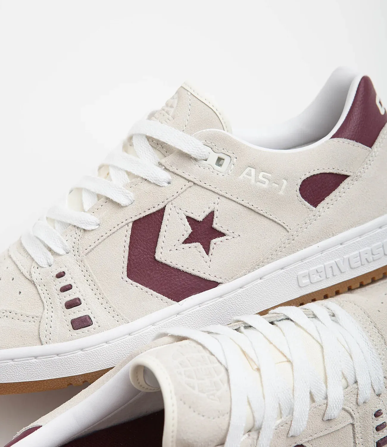 ZAPATOS CONVERSE AS1 PRO OX  A04145/EGRET/DARK BURGUNDY/GUM