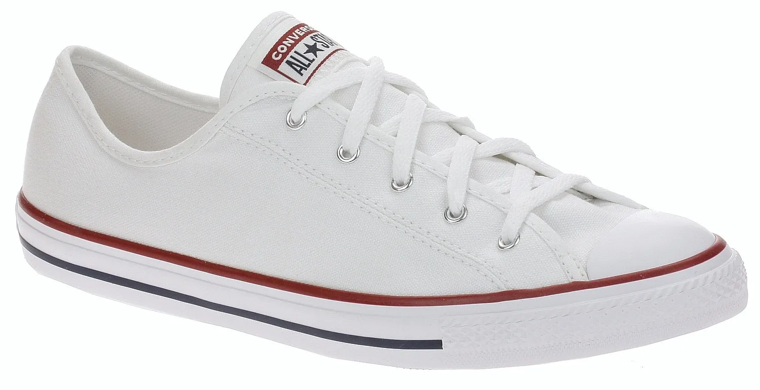 ZAPATOS CONVERSE CHUCK TAYLOR ALL STAR DAINTY GS OX  564981/WHITE/RED/BLUE  WOMEN´S