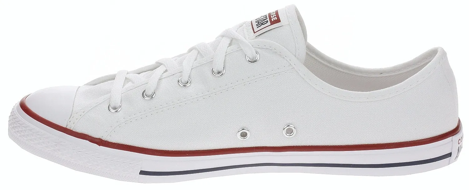 ZAPATOS CONVERSE CHUCK TAYLOR ALL STAR DAINTY GS OX  564981/WHITE/RED/BLUE  WOMEN´S