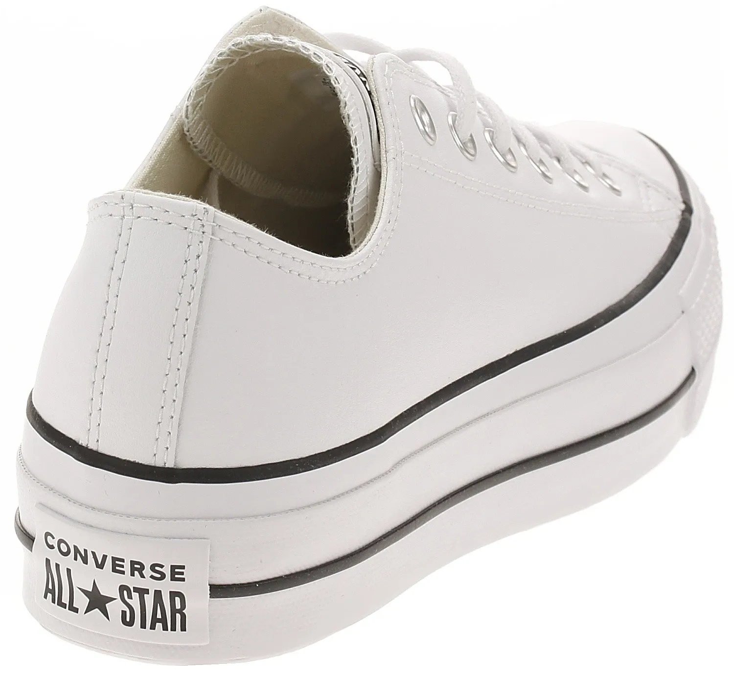ZAPATOS CONVERSE CHUCK TAYLOR ALL STAR LIFT CLEAN OX  561680/WHITE/BLACK/WHITE  WOMEN´S