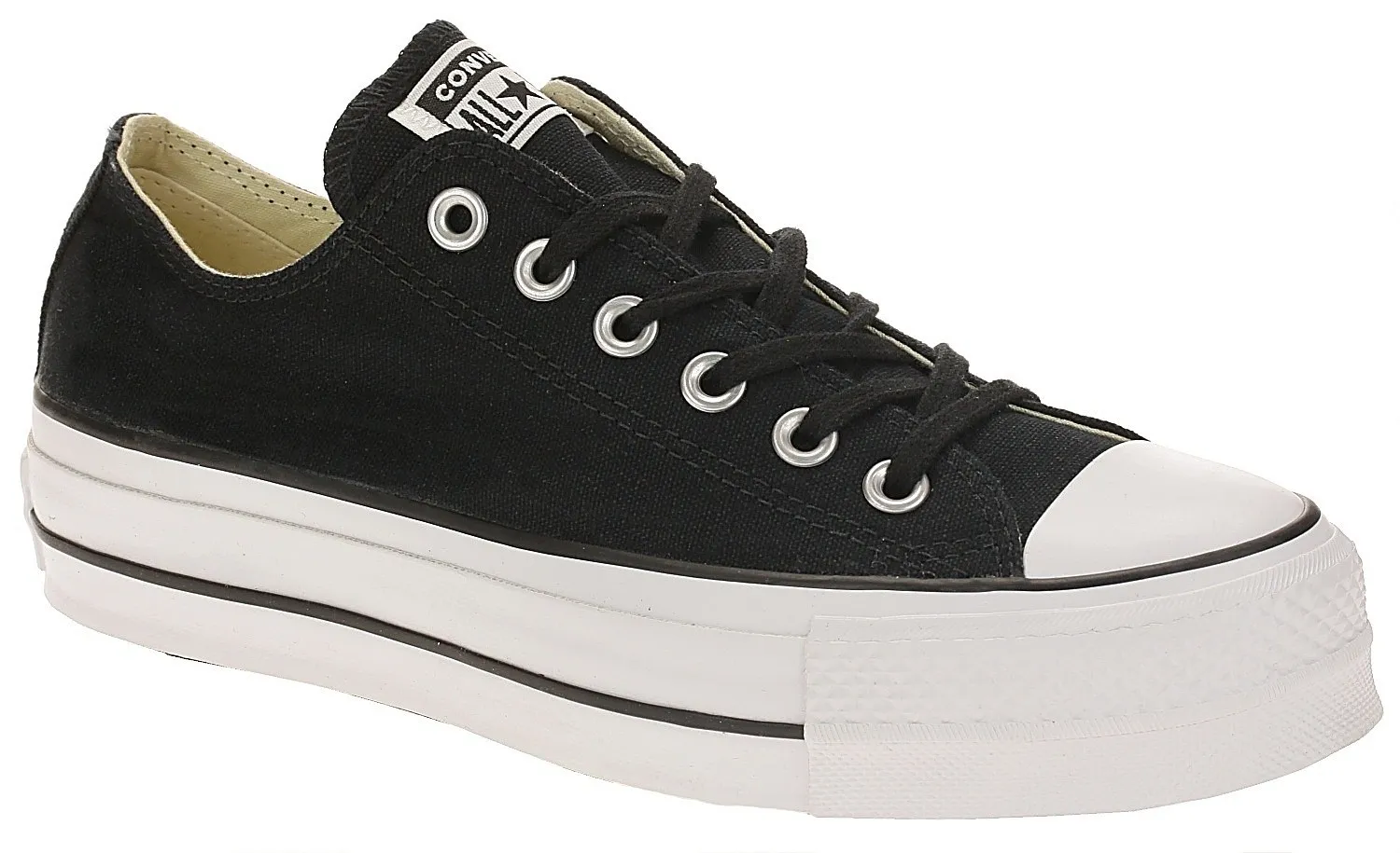 ZAPATOS CONVERSE CHUCK TAYLOR ALL STAR LIFT OX  560250/BLACK/WHITE/WHITE  WOMEN´S