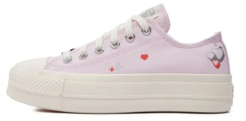 ZAPATOS CONVERSE CHUCK TAYLOR ALL STAR LIFT OX  A09115/LILAC DAZE/EGRET/FEVER DREAM  WOMEN´S