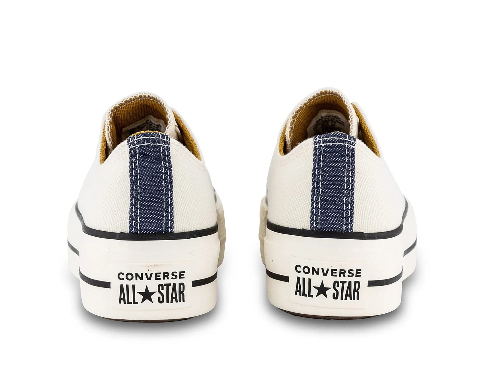 ZAPATOS CONVERSE CHUCK TAYLOR ALL STAR LIFT PLATFORM DENIM OX  A03829/EGRET/NAVY/BURNT HONEY  WOMEN´S