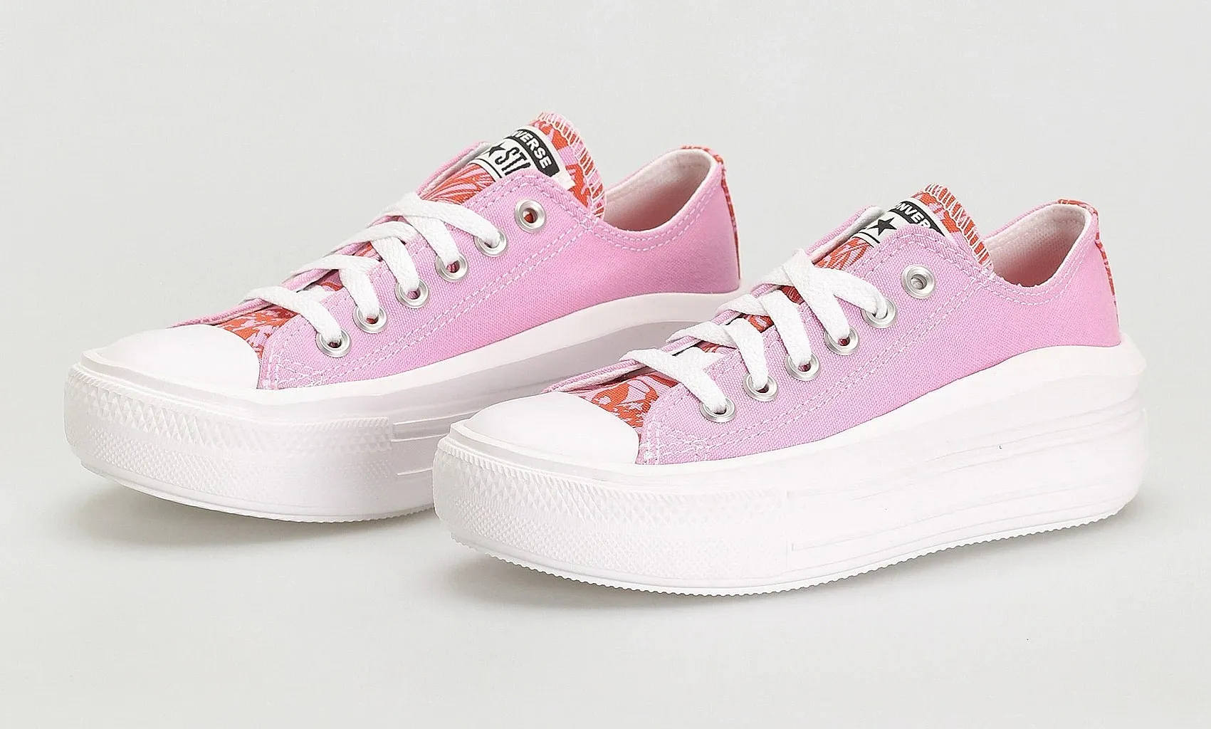 ZAPATOS CONVERSE CHUCK TAYLOR ALL STAR MOVE PLATFORM OX  A00563C/BEYOND PINK/WHITE  WOMEN´S