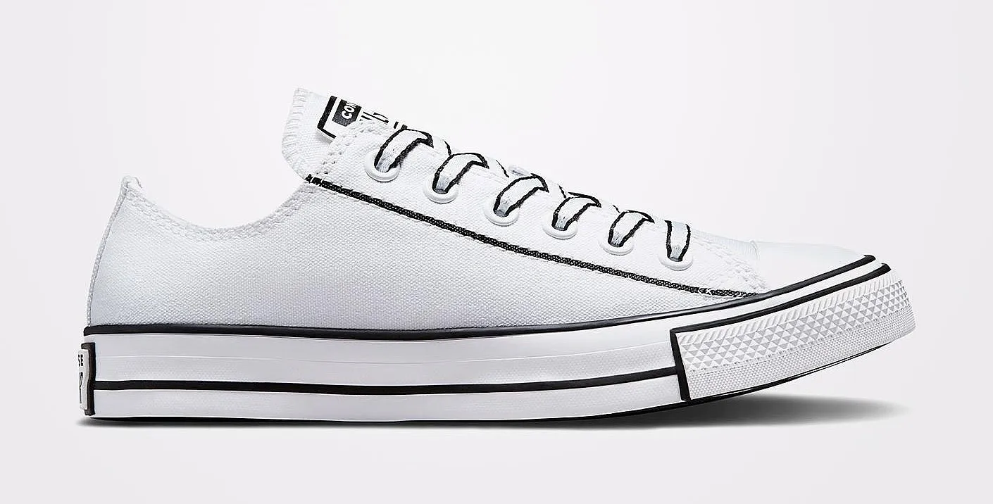ZAPATOS CONVERSE CHUCK TAYLOR ALL STAR OUTLINE SKETCH OX  A03528/WHITE/BLACK/WHITE  WOMEN´S