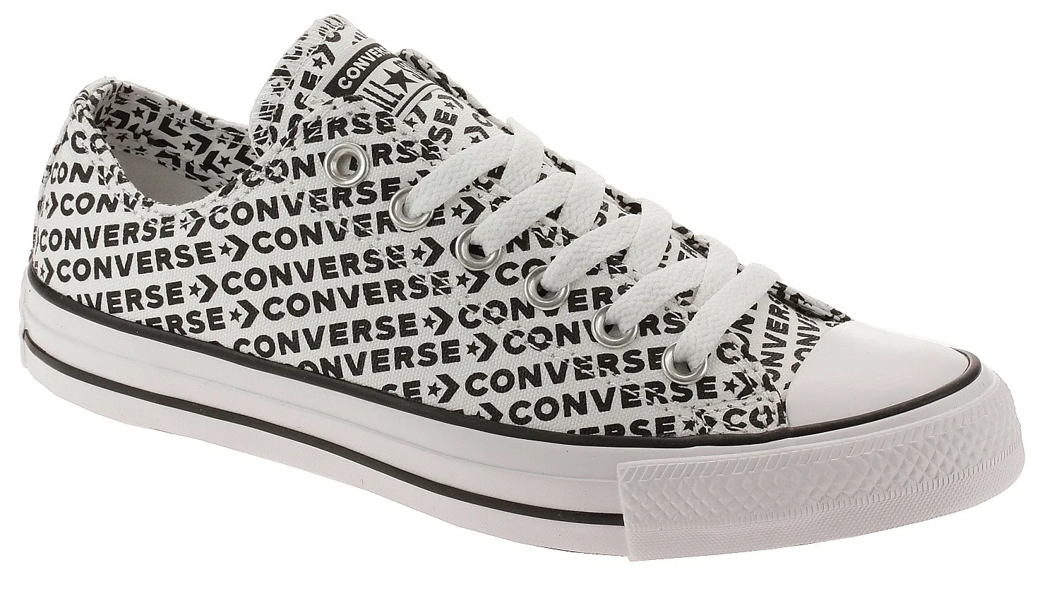 ZAPATOS CONVERSE CHUCK TAYLOR ALL STAR WORDMARK OX  164020/WHITE/BLACK/WHITE/BLACK/WHITE