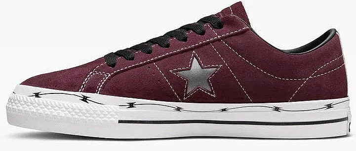 ZAPATOS CONVERSE CONS ONE STAR PRO RAZOR WIRE OX  A05091/DEEP BORDEAUX/BLACK/WHITE