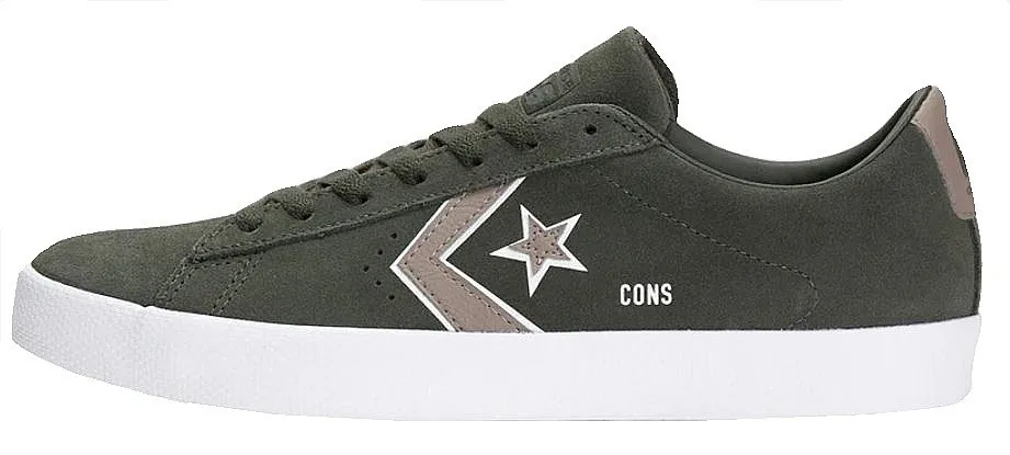 ZAPATOS CONVERSE CONS PL VULC PRO CLASSIC SUEDE OX  A06653/CAVE GREEN/WHITE/MUD MASK