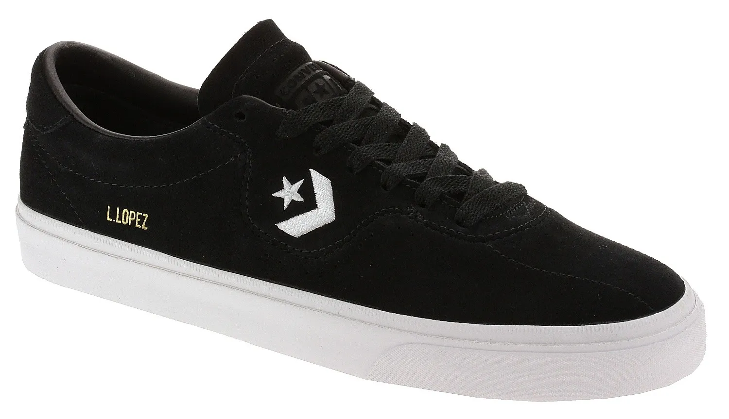 ZAPATOS CONVERSE LOUIE LOPEZ PRO OX  163261/BLACK/BLACK/WHITE
