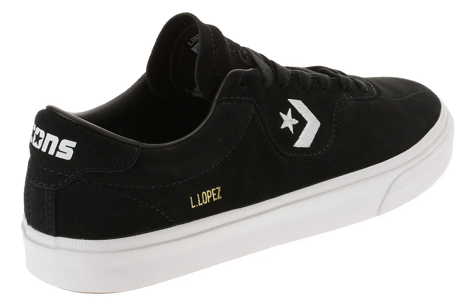 ZAPATOS CONVERSE LOUIE LOPEZ PRO OX  163261/BLACK/BLACK/WHITE