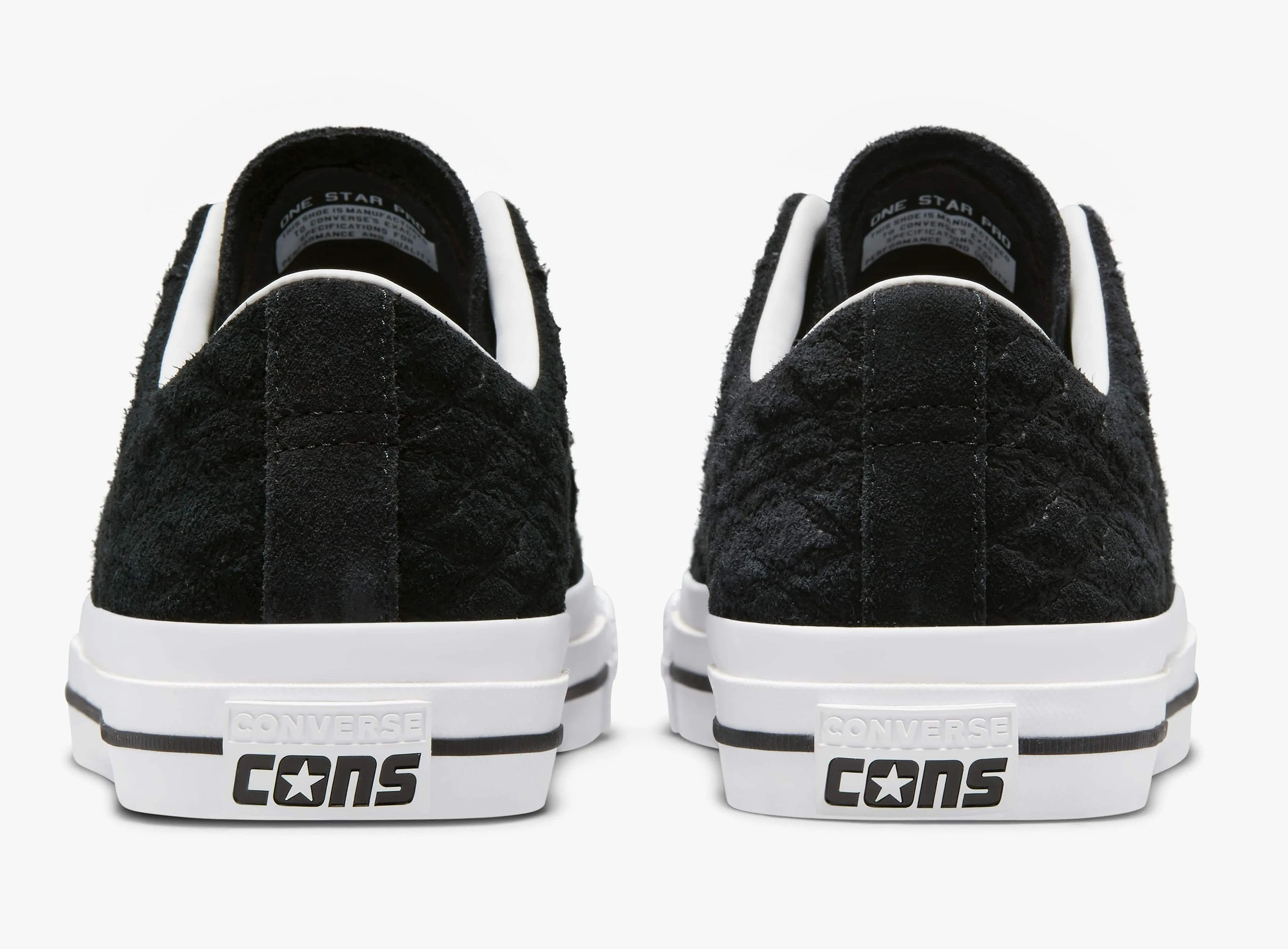 ZAPATOS CONVERSE ONE STAR PRO BONES OX  A04143/BLACK/BLACK/WHITE