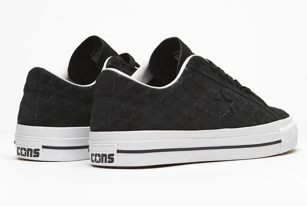ZAPATOS CONVERSE ONE STAR PRO BONES OX  A04143/BLACK/BLACK/WHITE
