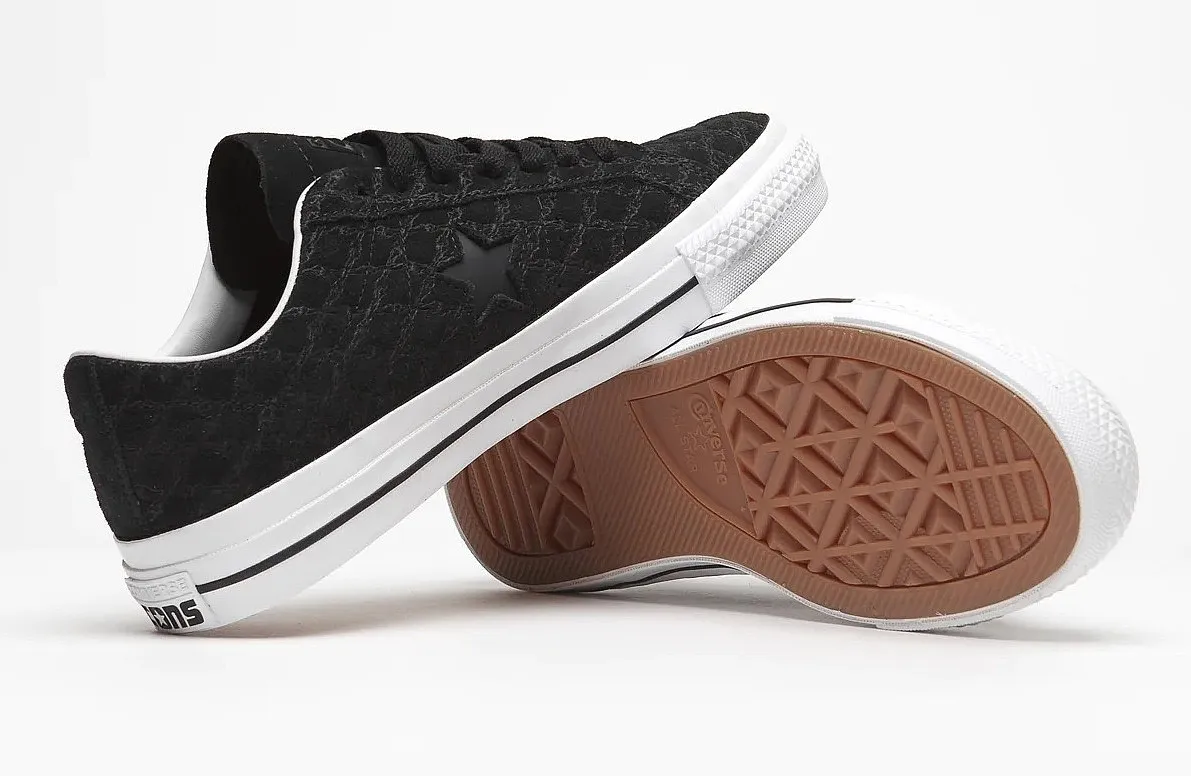ZAPATOS CONVERSE ONE STAR PRO BONES OX  A04143/BLACK/BLACK/WHITE