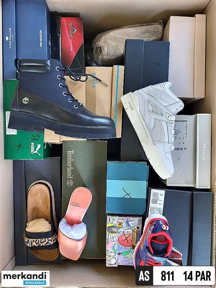 Zapatos de hombre empaquetados originalmente: una mezcla de calzado de primera calidad Categoría A
