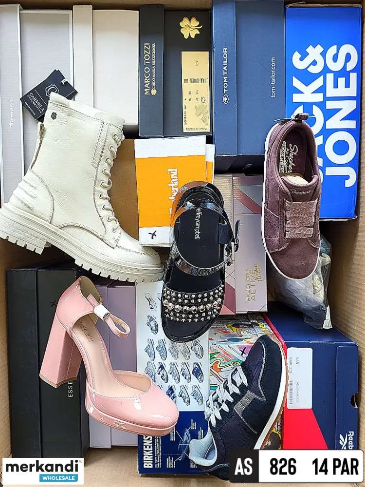 Zapatos de hombre empaquetados originalmente: una mezcla de calzado de primera calidad Categoría A