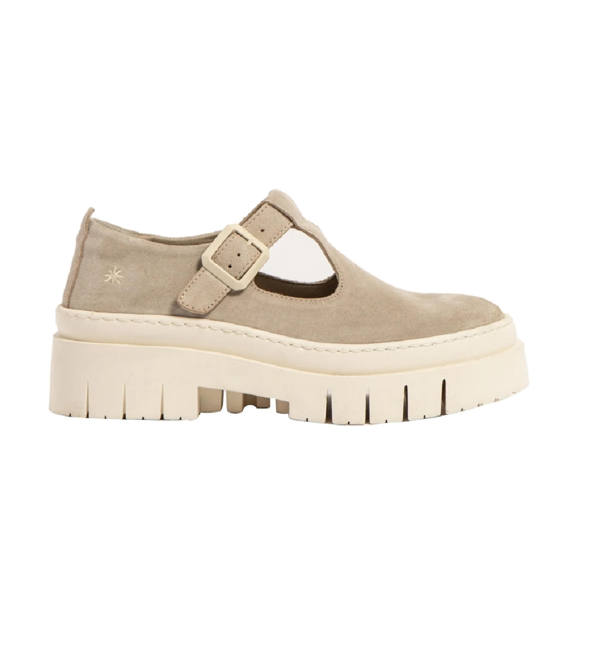 ZAPATOS DE PIEL 1957 AMBERES BEIGE ALTURA TACóN 5CM