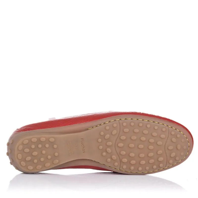 Zapatos De Sport Fluchos F0804 Mujer Rojo
