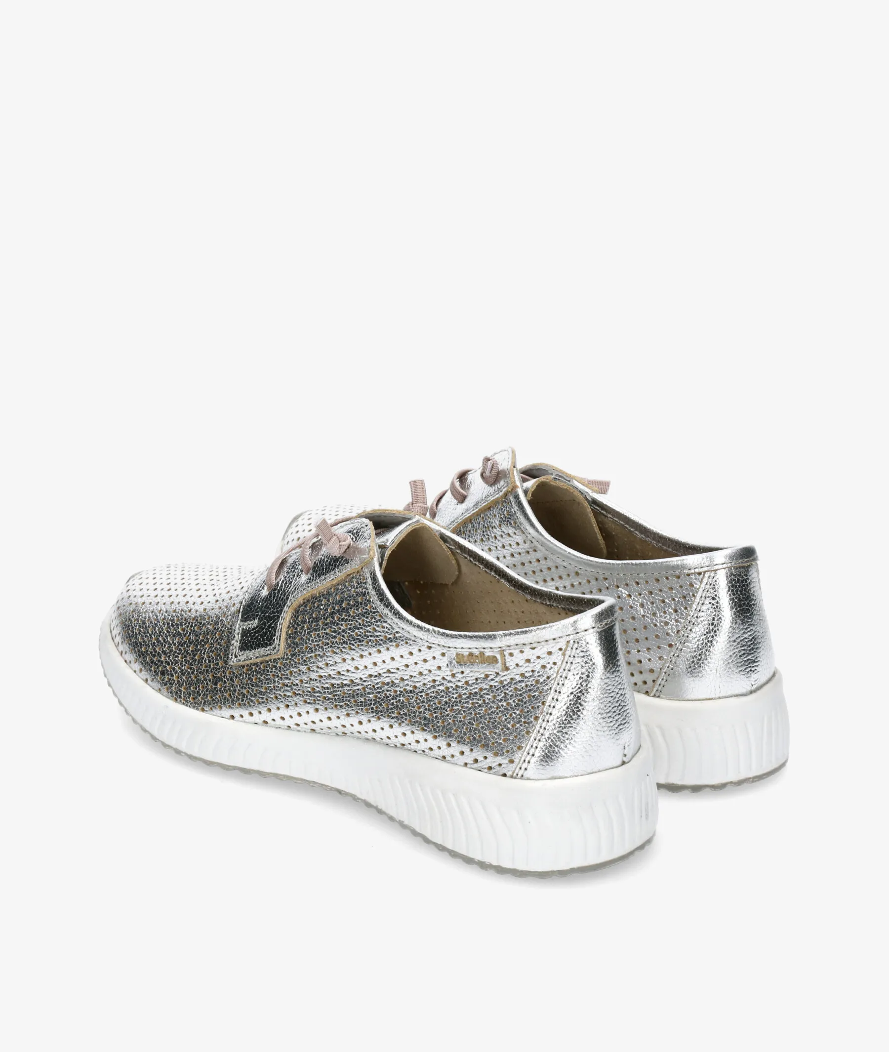 Zapatos de tacón bajo St. Gallen SAN FRANCISCO en plata