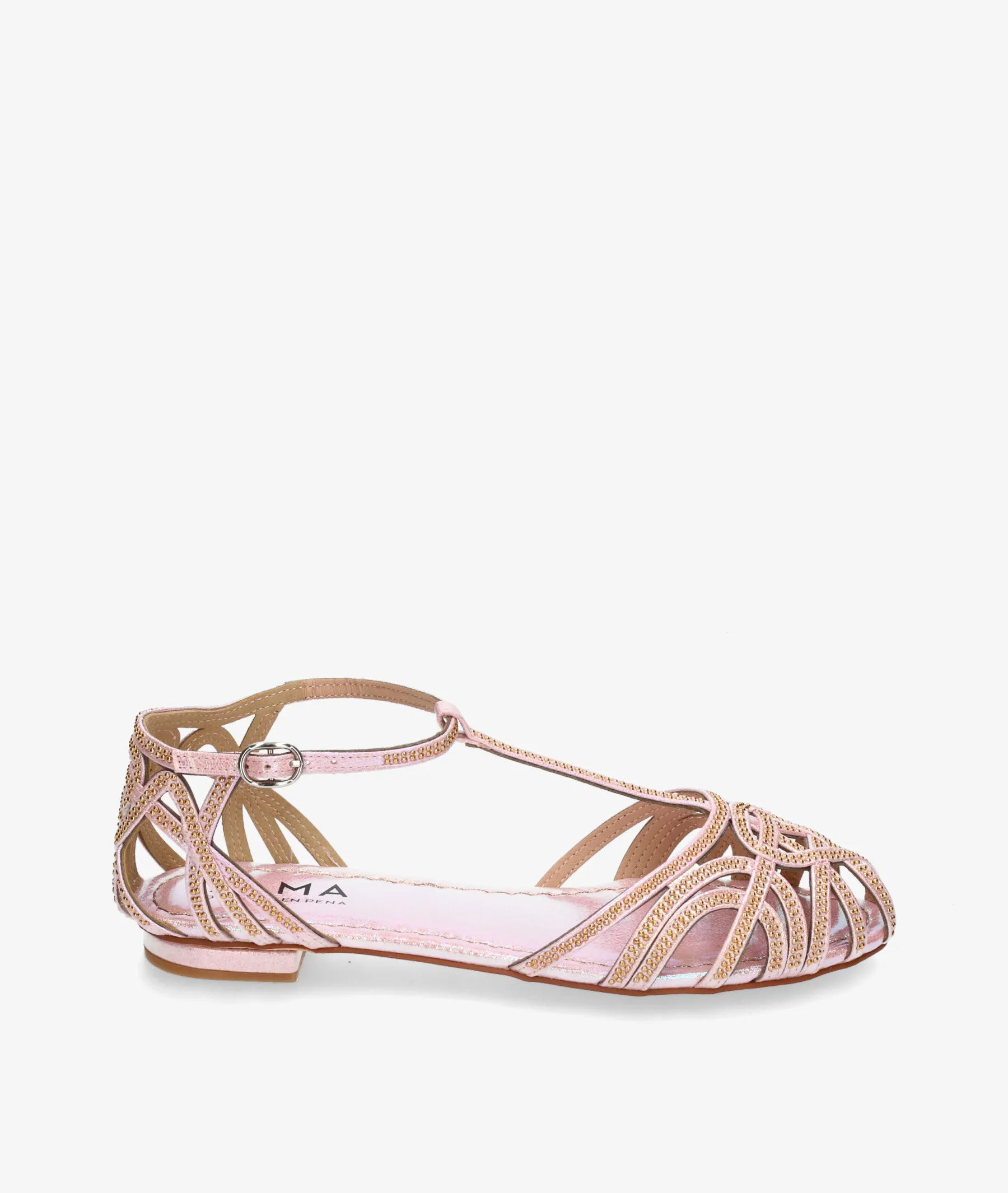 Zapatos de vestir Alma by Alma en Pena 2008 en nude metalizado