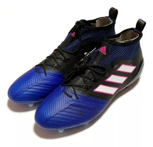 Zapatos Fútbol adidas Ace 17.1 Primeknit Originales Azules