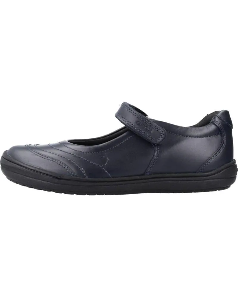 Zapatos GEOX  de Niña COLEGIALES NINA MODELO J HADRIEL COLOR AZUL  C4002