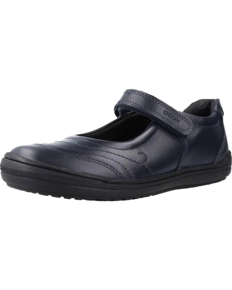 Zapatos GEOX  de Niña COLEGIALES NINA MODELO J HADRIEL COLOR AZUL  C4002