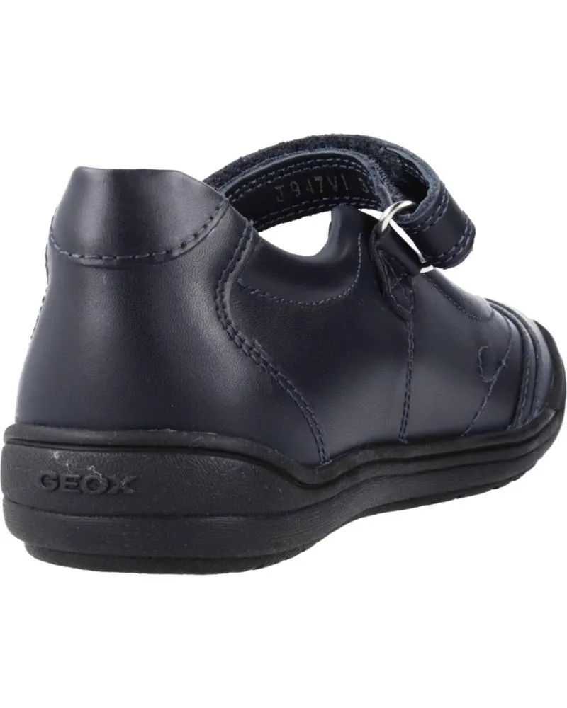 Zapatos GEOX  de Niña COLEGIALES NINA MODELO J HADRIEL COLOR AZUL  C4002