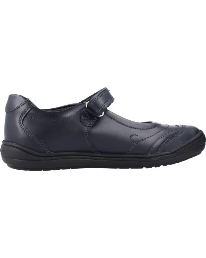 Zapatos GEOX  de Niña COLEGIALES NINA MODELO J HADRIEL COLOR AZUL  C4002