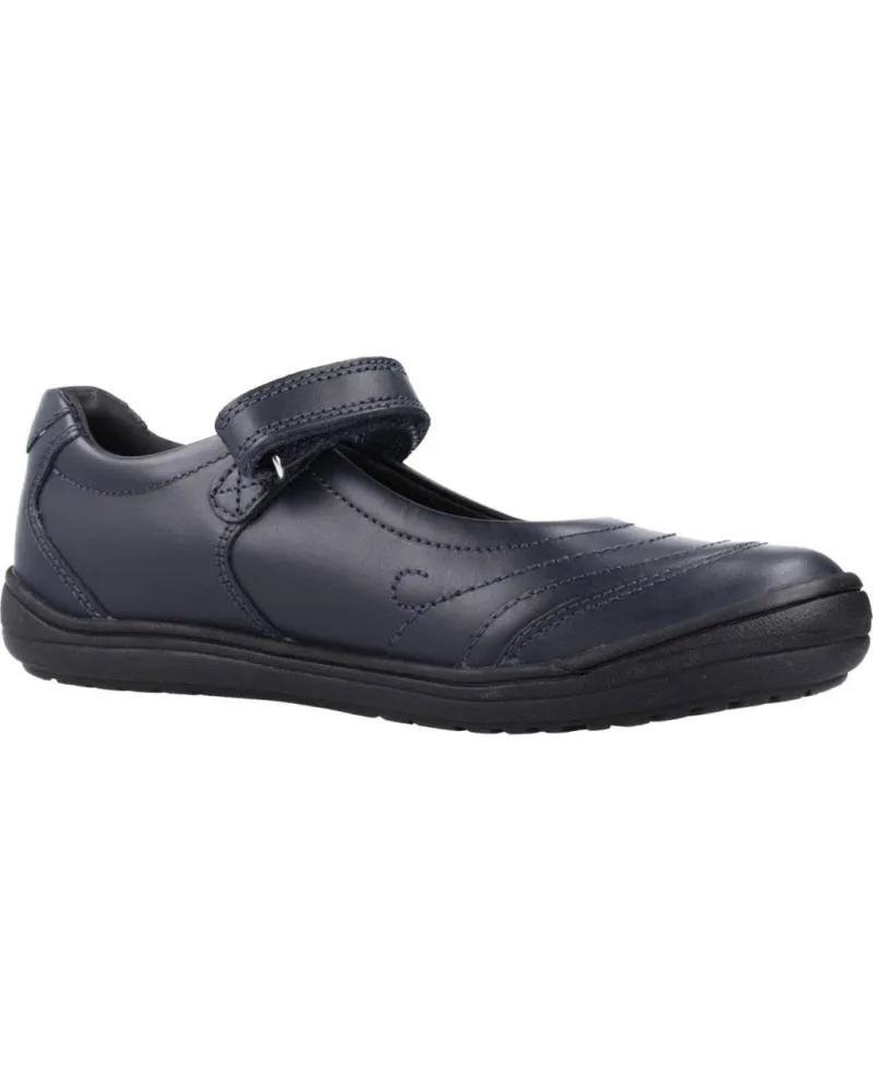 Zapatos GEOX  de Niña COLEGIALES NINA MODELO J HADRIEL COLOR AZUL  C4002