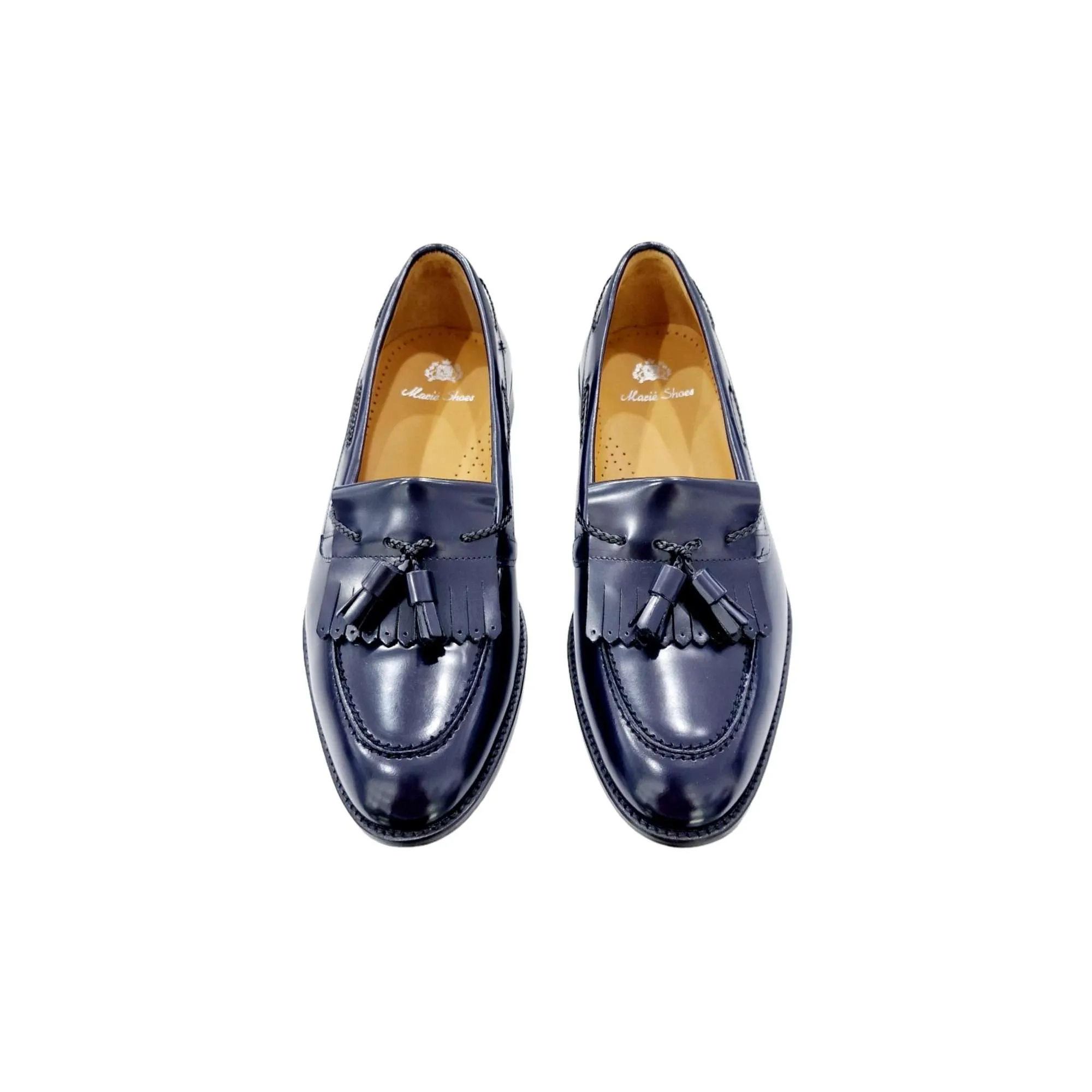 ZAPATOS HOMBRE DE VESTIR CON FLECO Y BORLAS MARINO MARINO