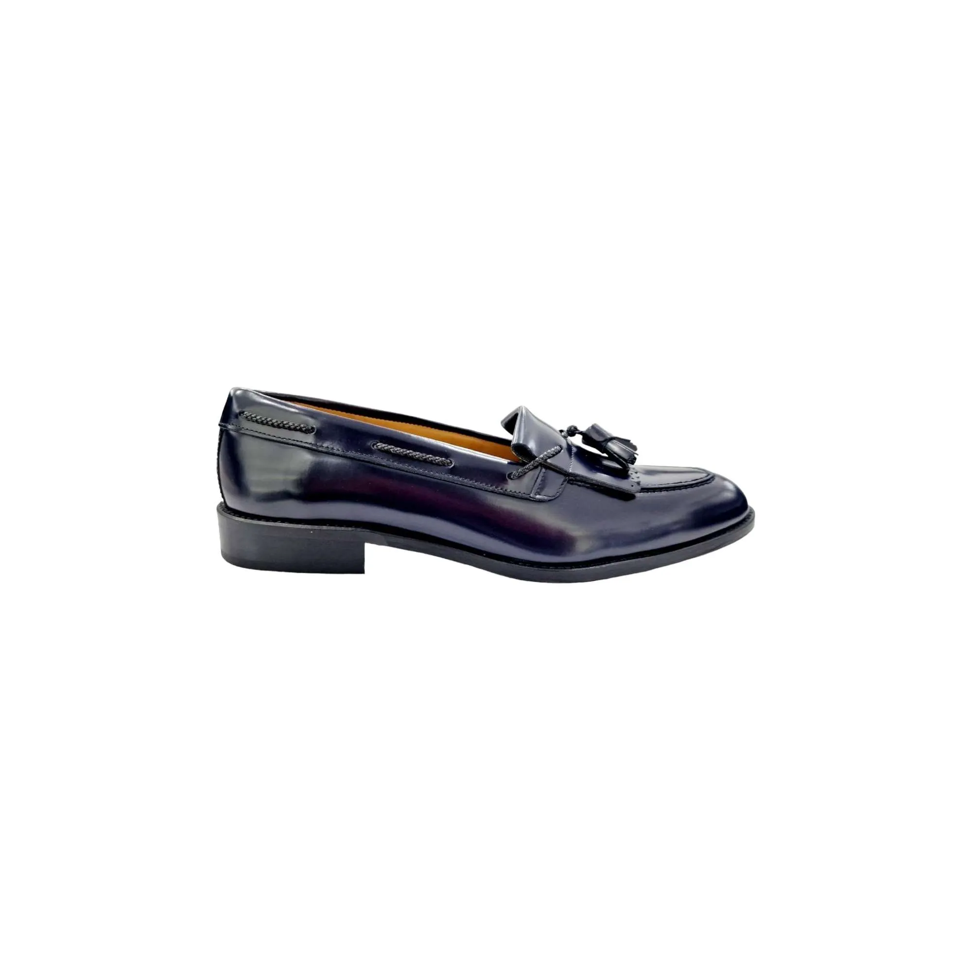 ZAPATOS HOMBRE DE VESTIR CON FLECO Y BORLAS MARINO MARINO