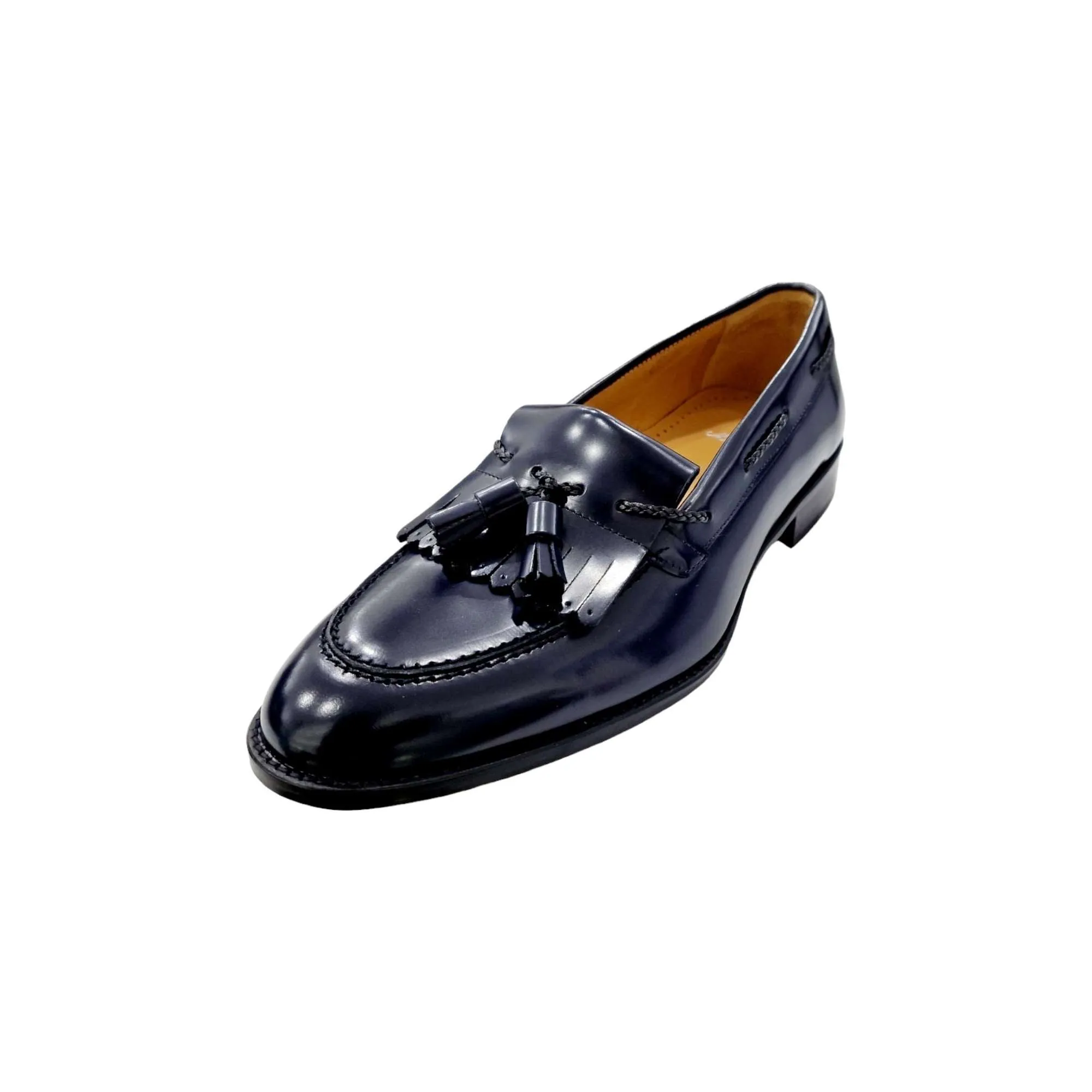 ZAPATOS HOMBRE DE VESTIR CON FLECO Y BORLAS MARINO MARINO