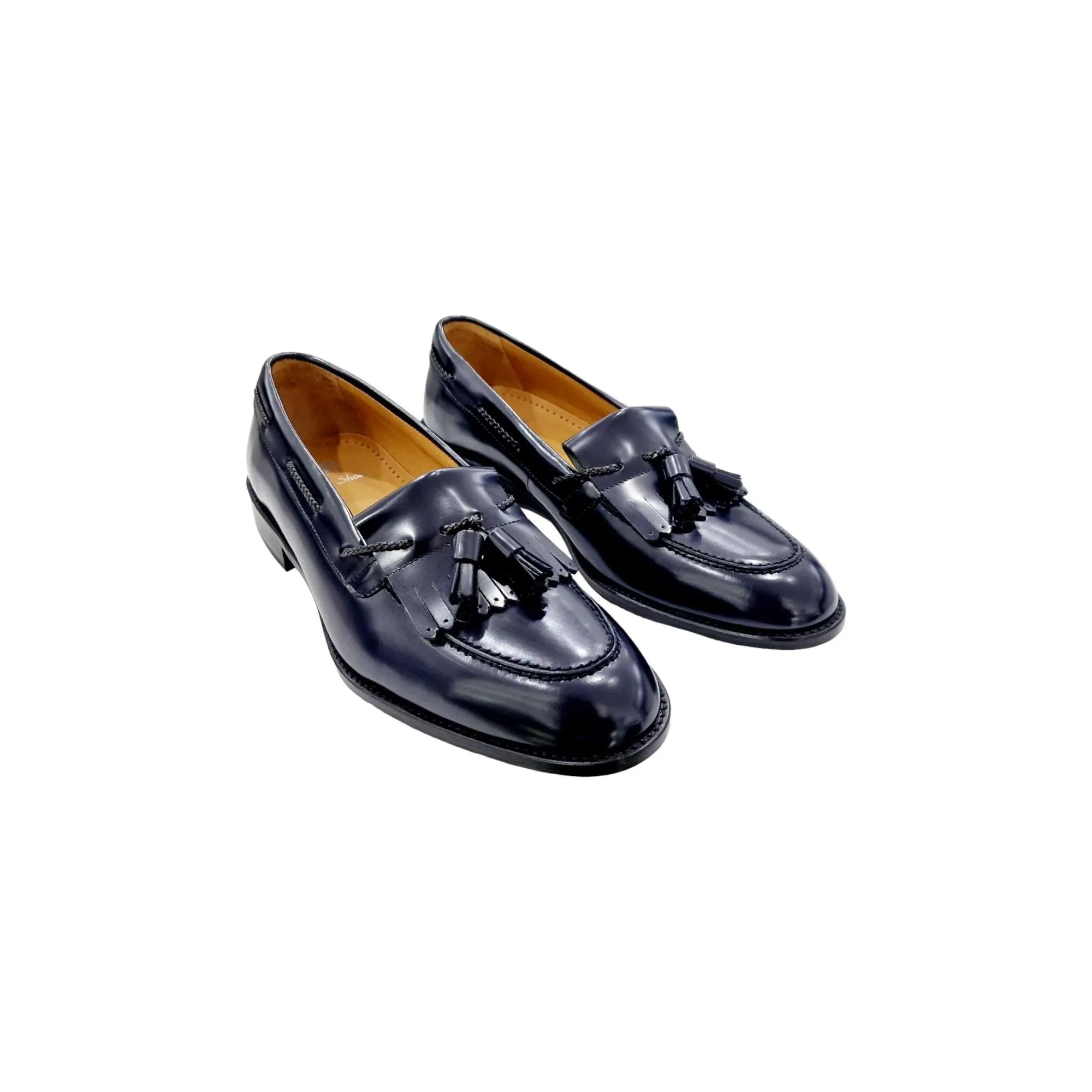ZAPATOS HOMBRE DE VESTIR CON FLECO Y BORLAS MARINO MARINO