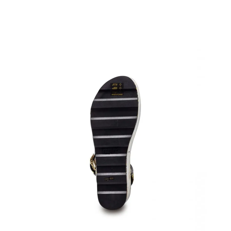 Zapatos Mujeres Cuñas VERSACE JEANS COUTURE 74VA3S06ZS366G89 Negras