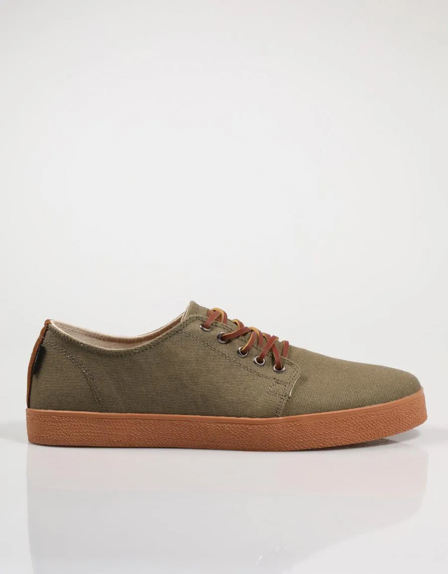  zapatos sport POMPEII Higby Canvas en Kaki 78282