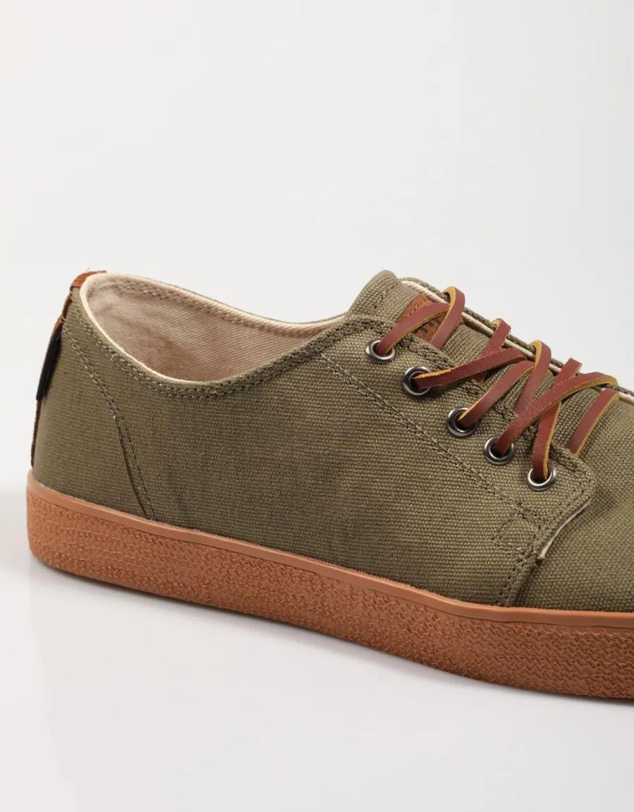  zapatos sport POMPEII Higby Canvas en Kaki 78282
