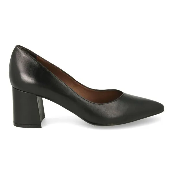 ZAPATOS TACON ANCHO MUJER MOD. MAJO NEGRO