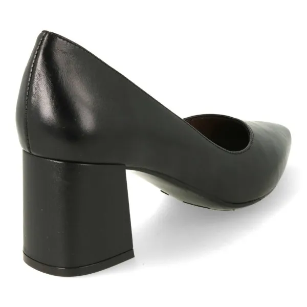 ZAPATOS TACON ANCHO MUJER MOD. MAJO NEGRO