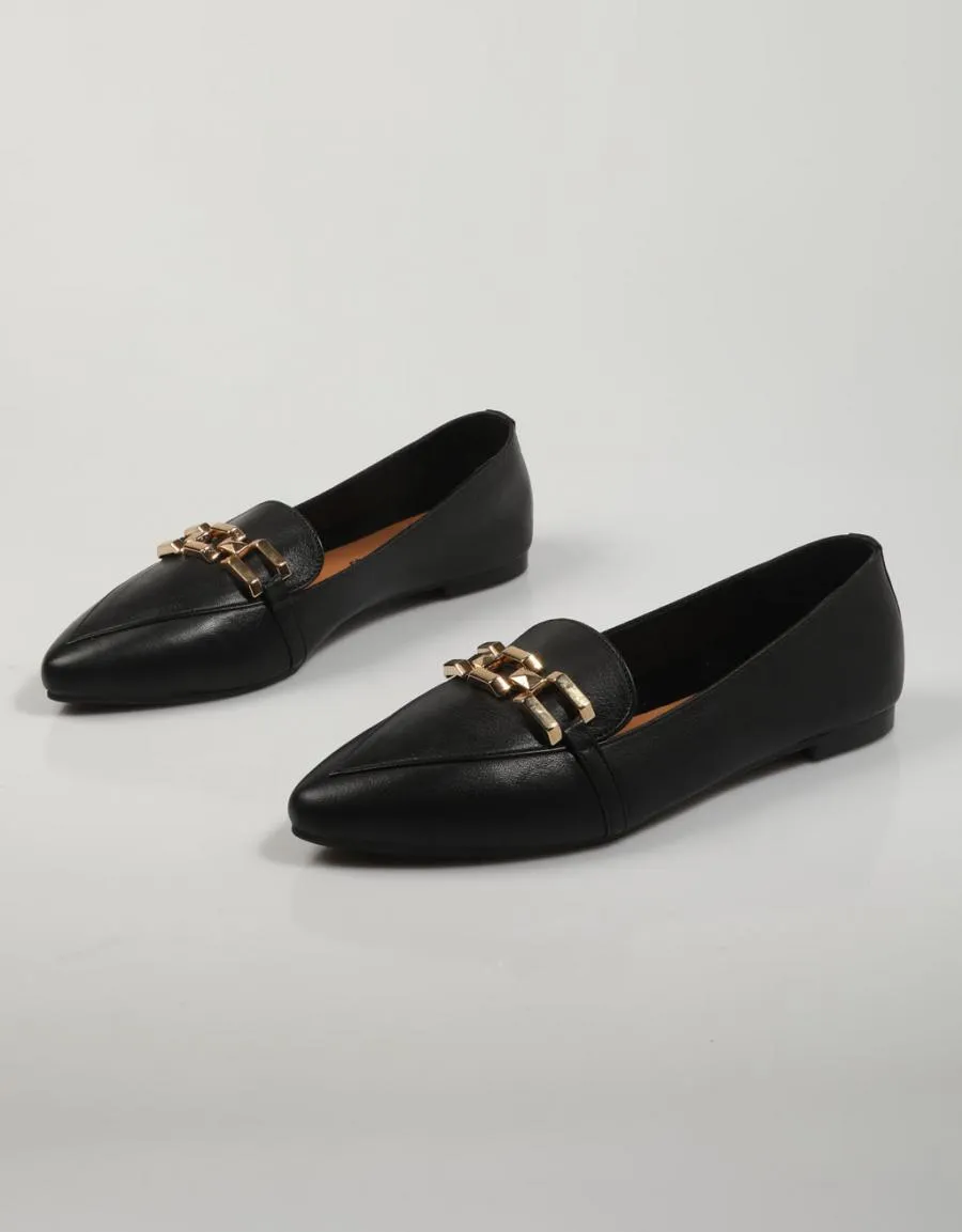  zapatos vestir TOP 3 22737 en Negro 81032