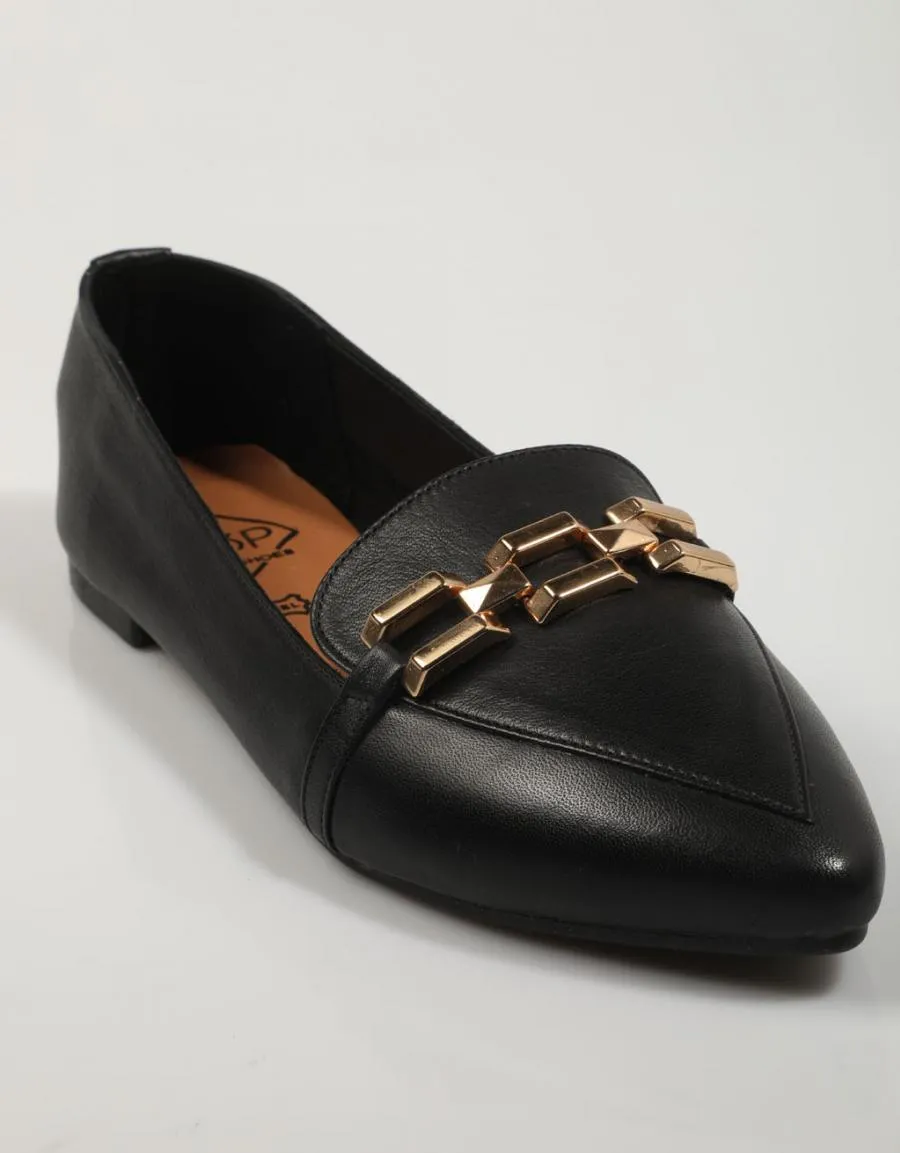  zapatos vestir TOP 3 22737 en Negro 81032