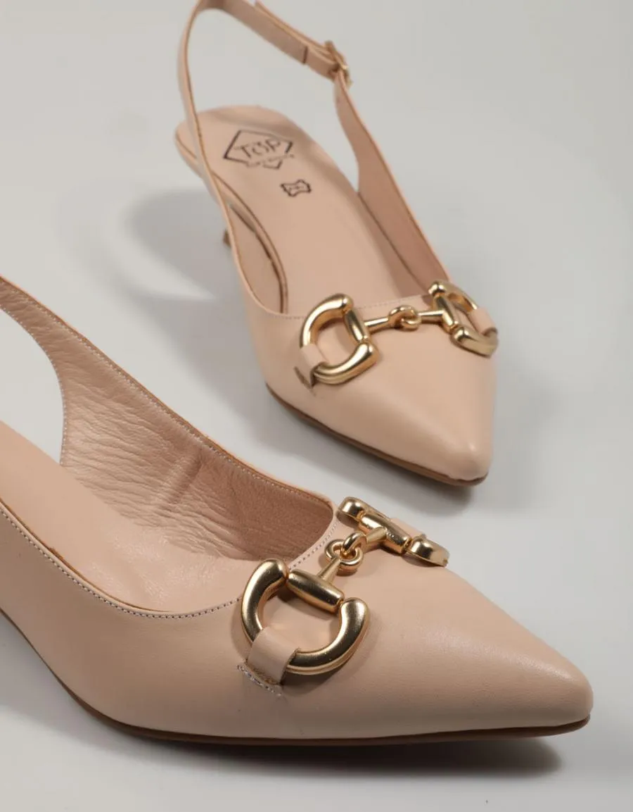  zapatos vestir TOP 3 23307 en Nude 81888