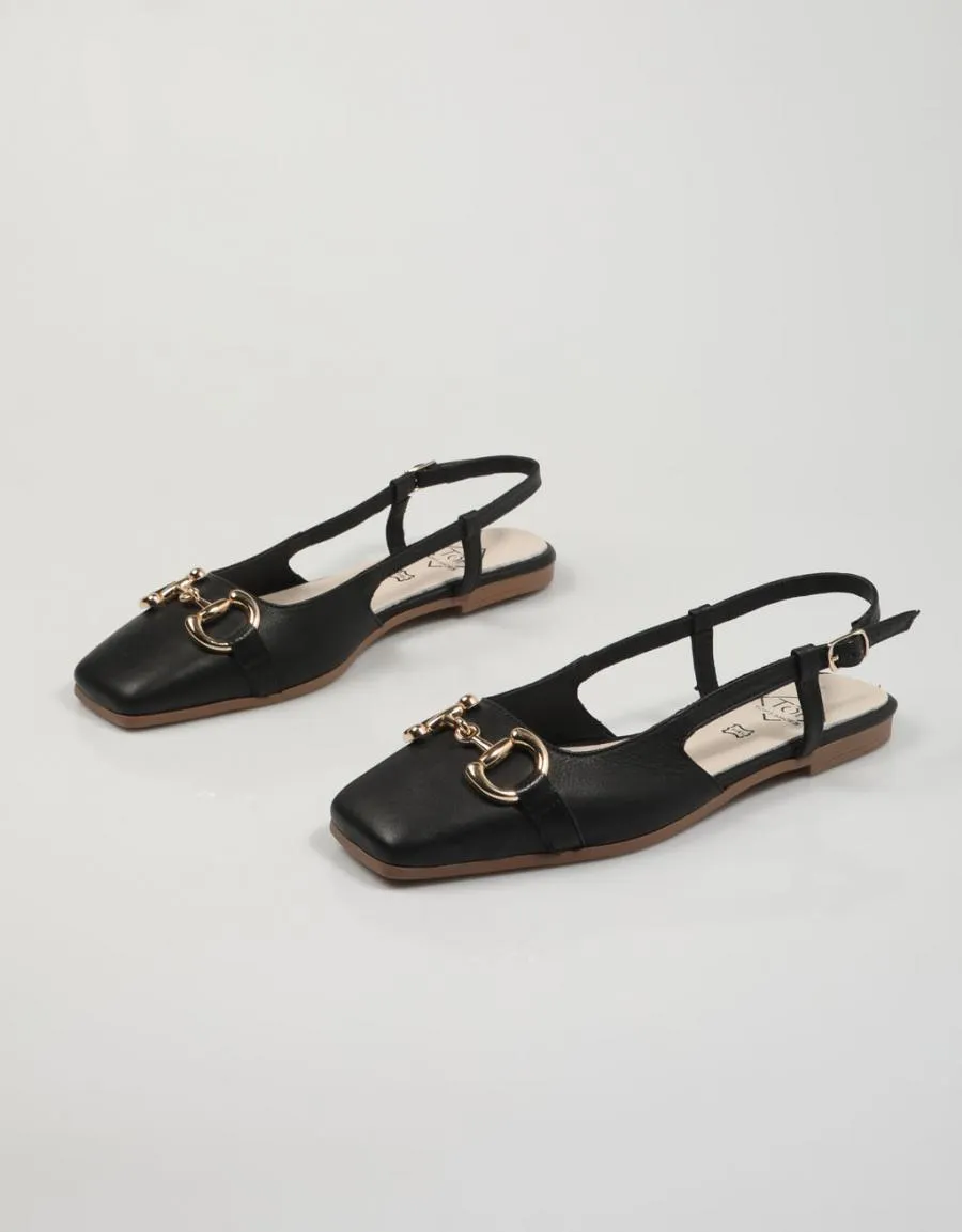  zapatos vestir TOP 3 23357 en Negro 81881