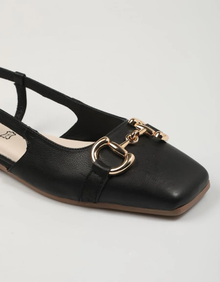  zapatos vestir TOP 3 23357 en Negro 81881