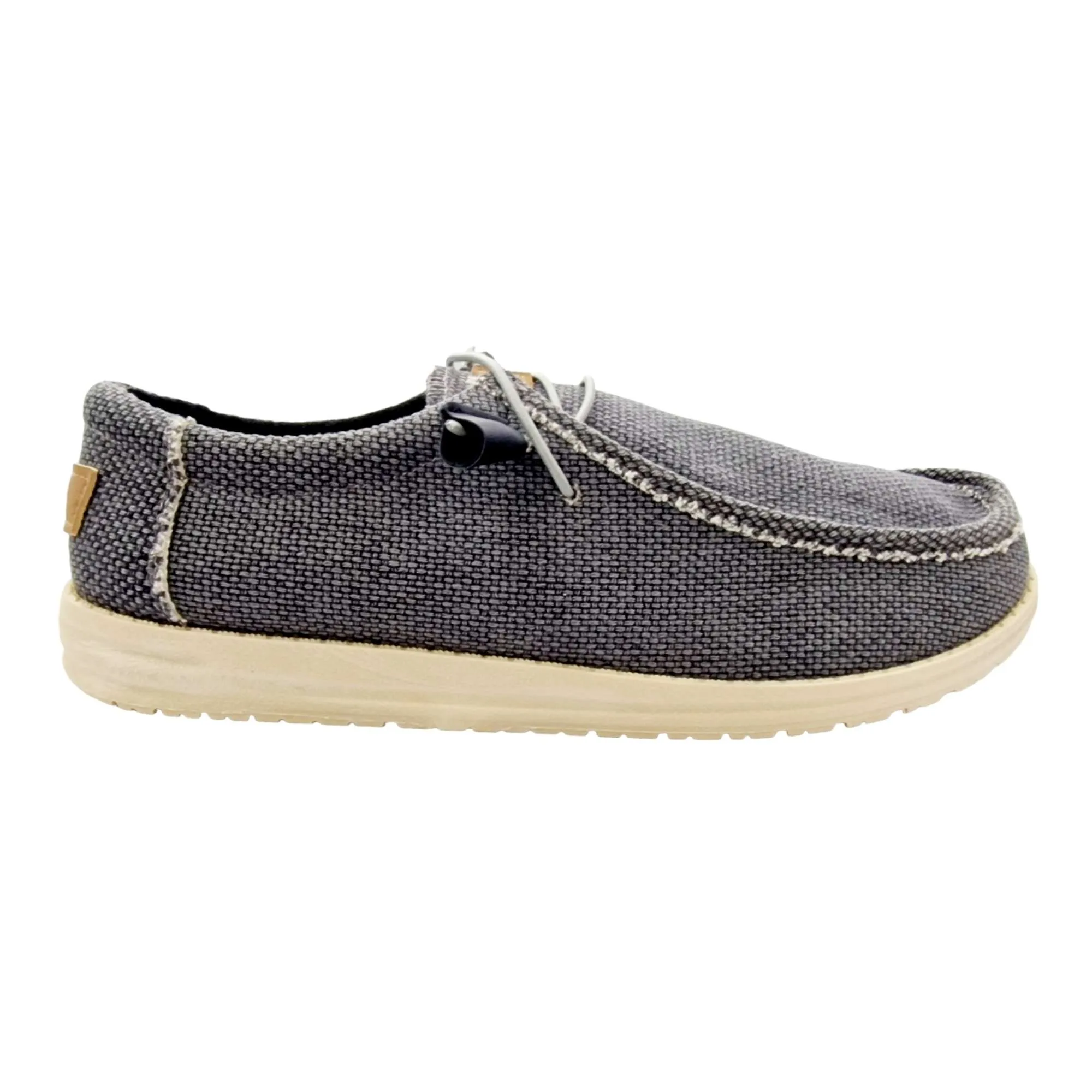 ZAPATOS WALABI HOMBRE TEJIDO GRIS
