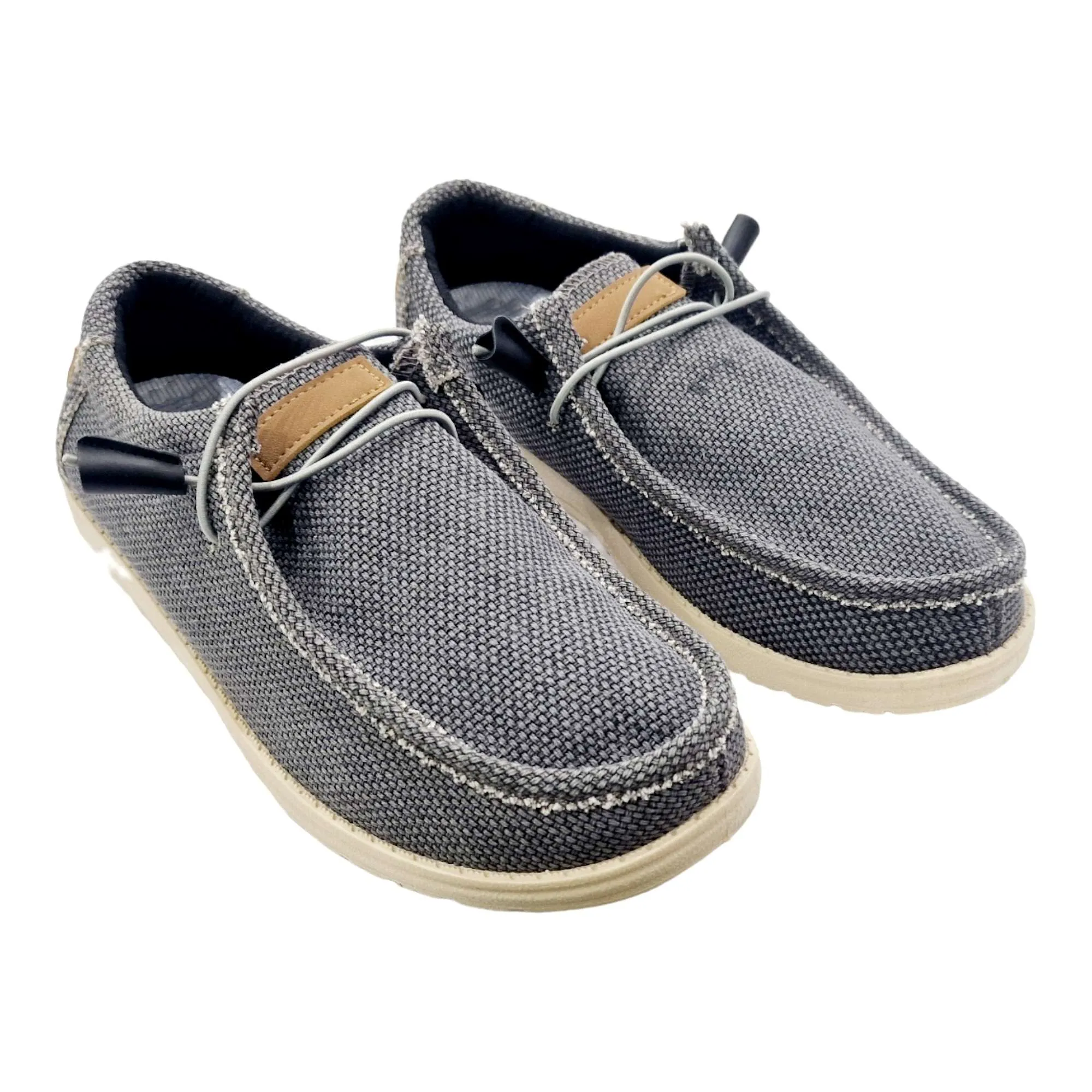 ZAPATOS WALABI HOMBRE TEJIDO GRIS