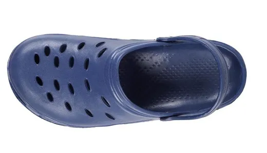 Zueco EVA unisex Ultraligero, ergonómico Anatómico, con cámara ortopédica, suave para los pies Marino