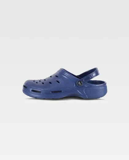 Zueco EVA unisex Ultraligero, ergonómico Anatómico, con cámara ortopédica, suave para los pies Marino