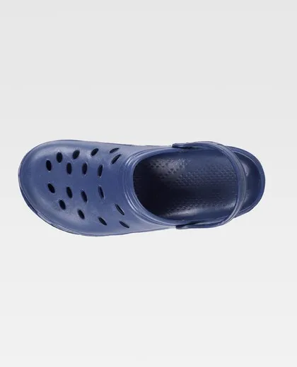 Zueco EVA unisex Ultraligero, ergonómico Anatómico, con cámara ortopédica, suave para los pies Marino